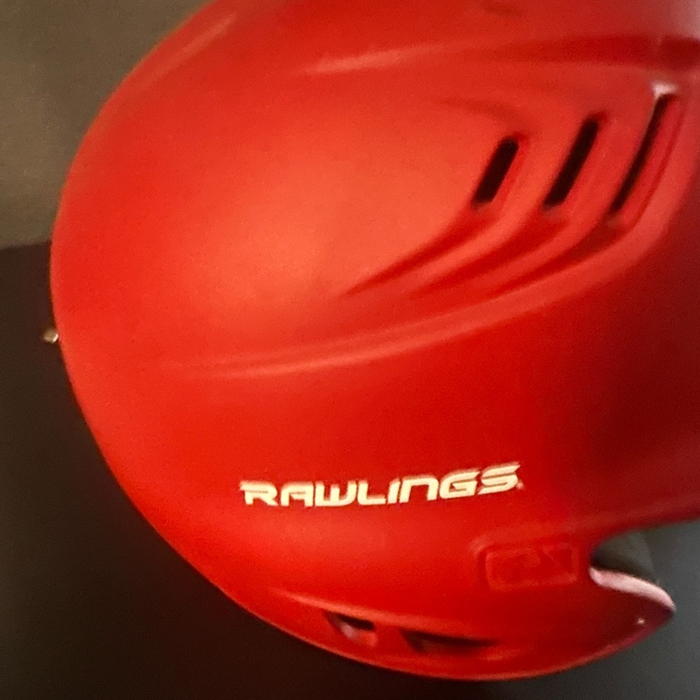 Rawlings Youth Red Sports Helmet